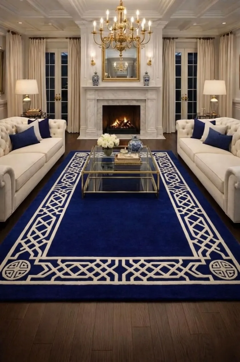 Hand tufted carpet