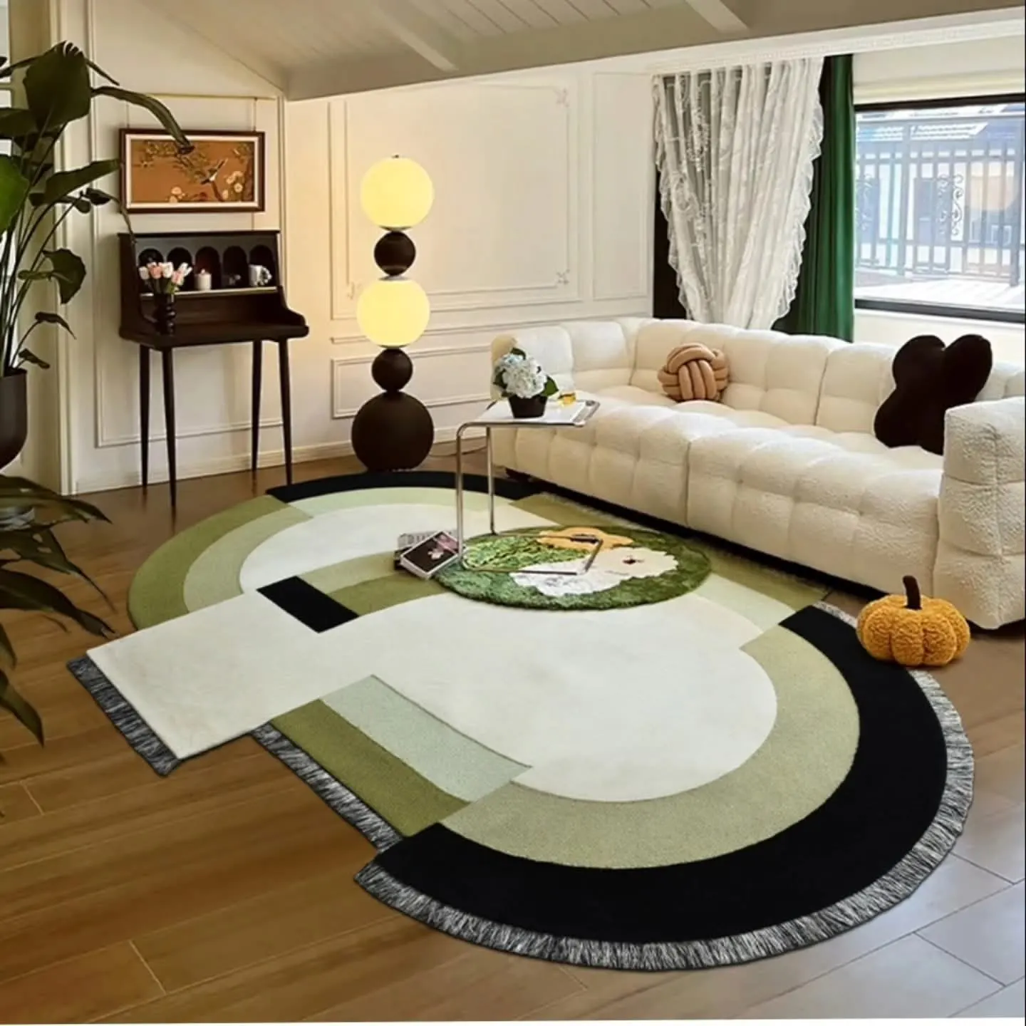 Hand tufted carpet