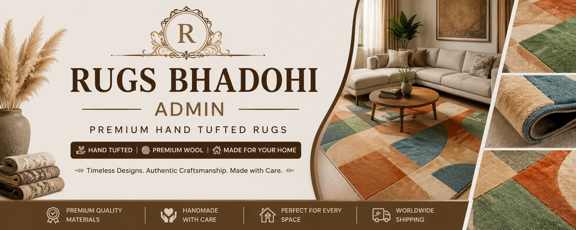 Handcrafted Rugs, Made to Inspire